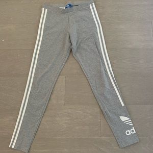 grey adidas leggings